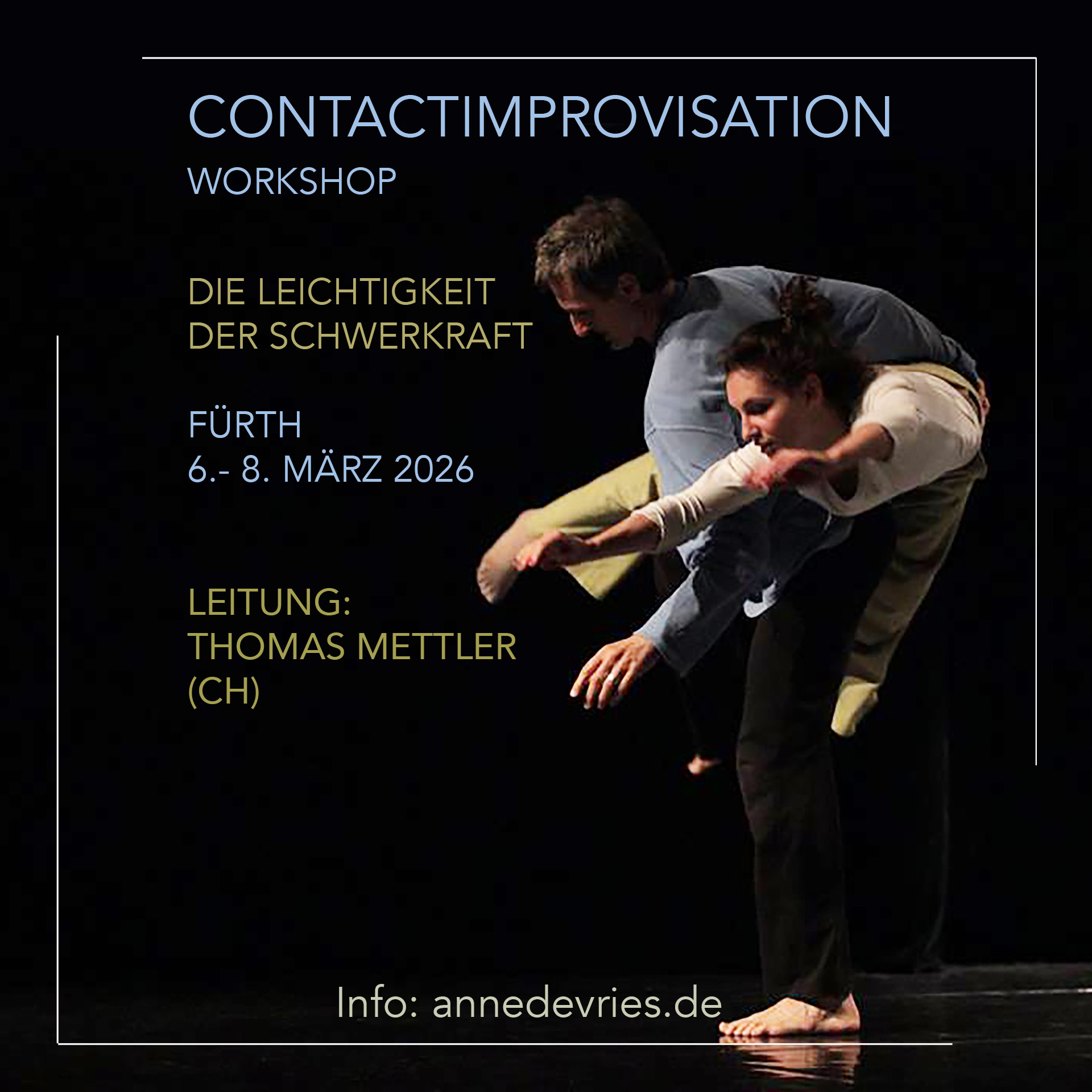 Contactimprovisation Thomas Mettler Fürth